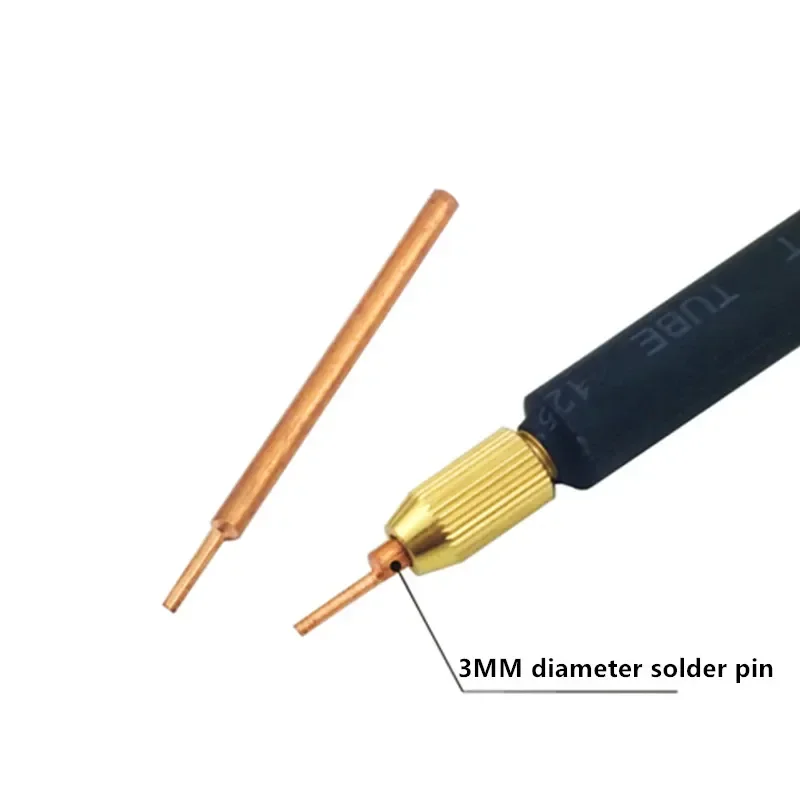 Imagem -04 - Caneta de Solda a Ponto de Cobre Portátil 18650 Bateria Acessórios Faça Você Mesmo Agulha de Solda Máquinas-ferramentas 16 25 Quadrado