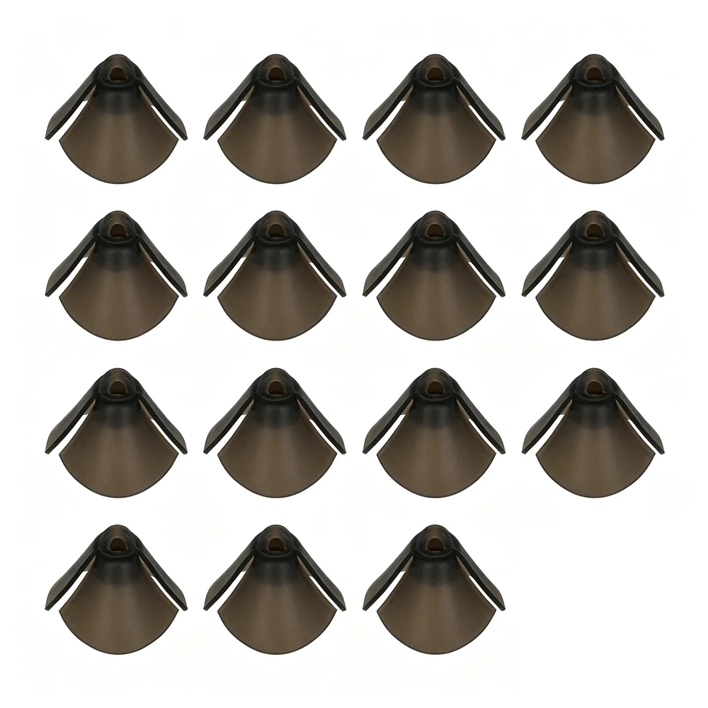 Hearing Aid Domes FitHearing Aid Standard Receiver Tulip Domes Gray Split Ear Rub Piece Hearing Amplifier
