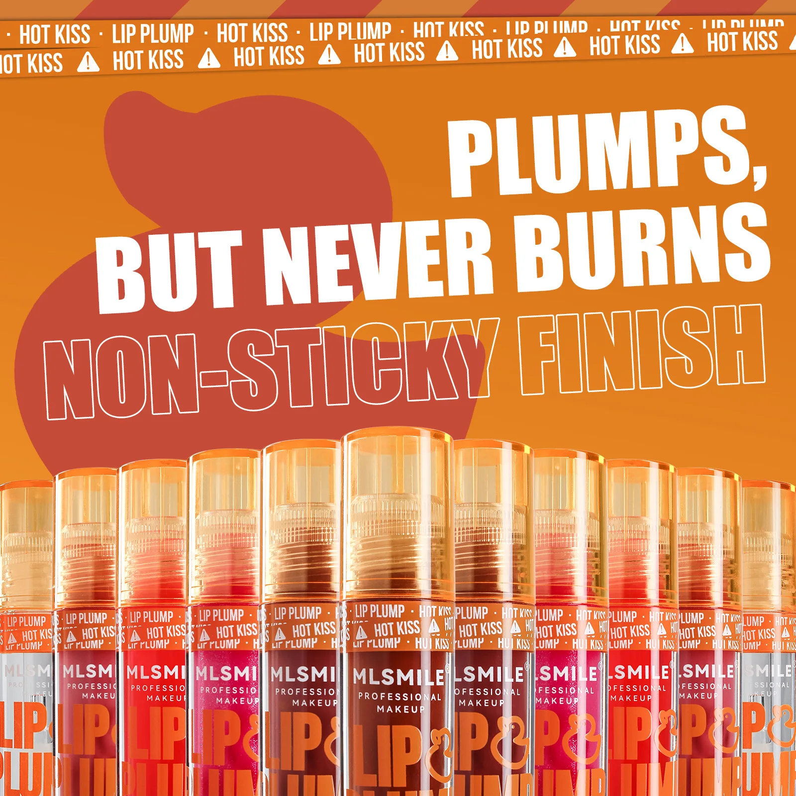 6-Colors Lip Balm Lipstick Watery Crystal Clear Lip Oil Moisturizing and Smoothing Jelly Pout Lip Gloss Plump Lips Make Up