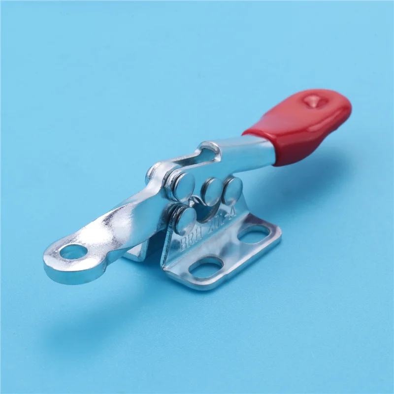ABZV-4 PCS 60 Lbs Herramienta manual cubierta antideslizante Abrazadera de palanca Abrazadera horizontal 201A