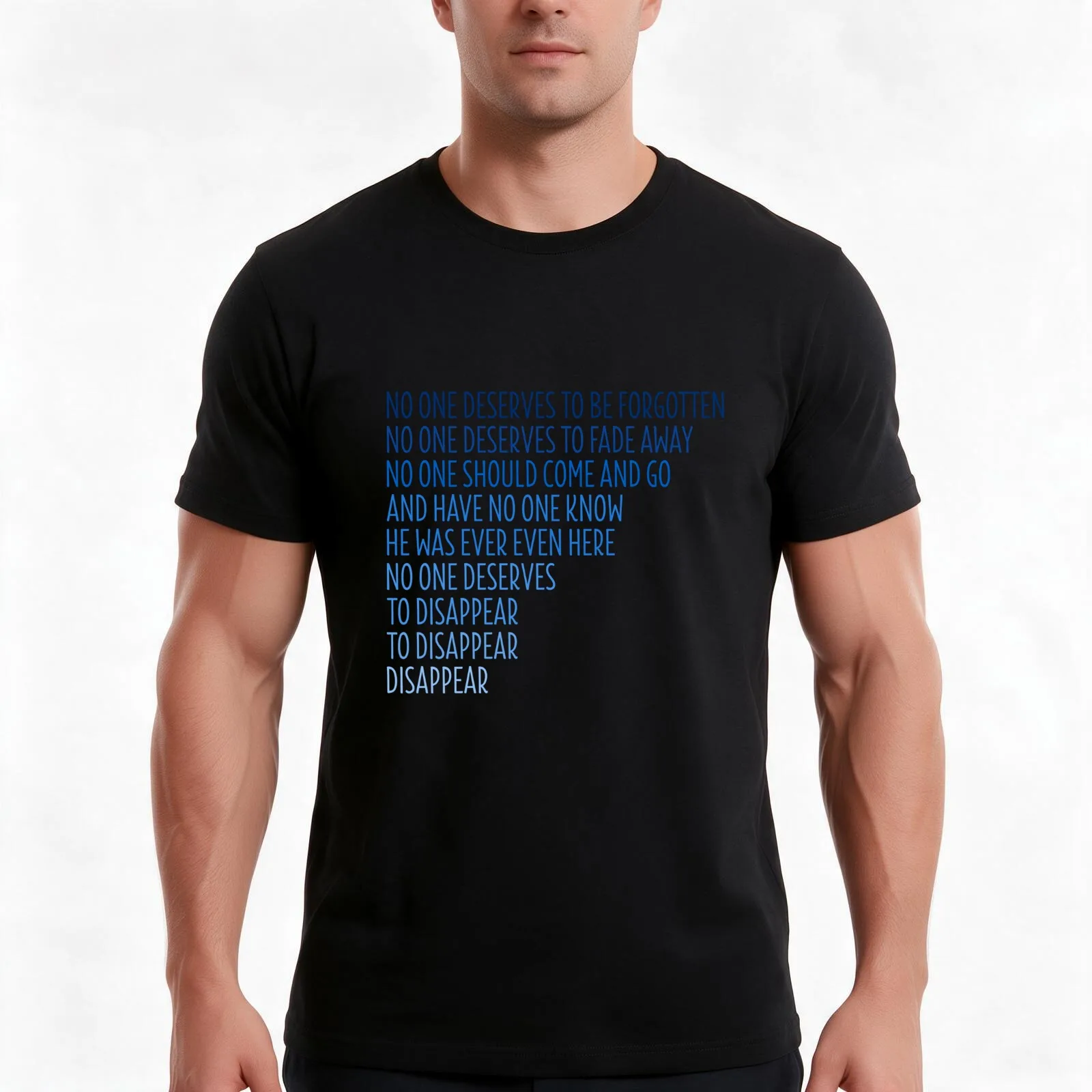 Dear Evan Hansen: Disappear T-Shirt Summer Casual Cotton Tee Oversized Streetwear Tops Vintage Graphic Print 100% Cotton