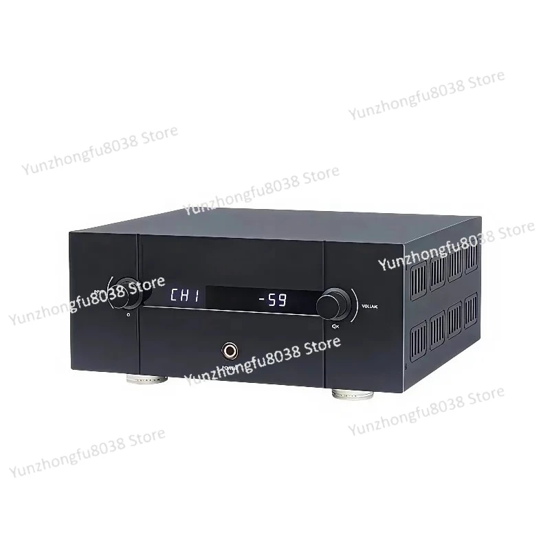 

Home Audio Digital Amplifier Audiophile Grade High Power Dual Channel Class A and B Stereo Combined Power Remote Control