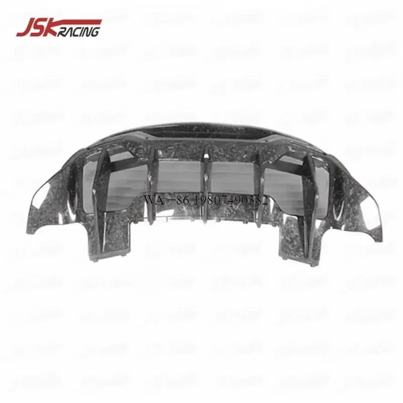 Wmwmnu Forged Carbon Fiber Rear Bumper Body Kit for 540C 570S 570GT 600LT 2015-2018 OEM Style Auto Parts Accessories
