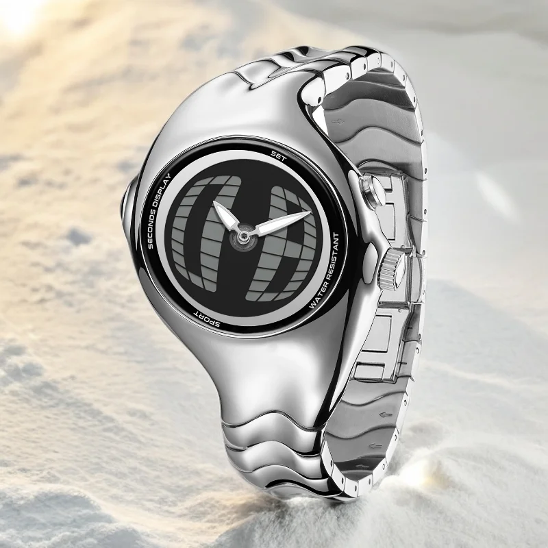 Unique Y2K Style Classic Creative Quartz Watch Mens Fashion Sports Men Watch Waterproof Creative Mens Wristwatch AAA Clock Gift