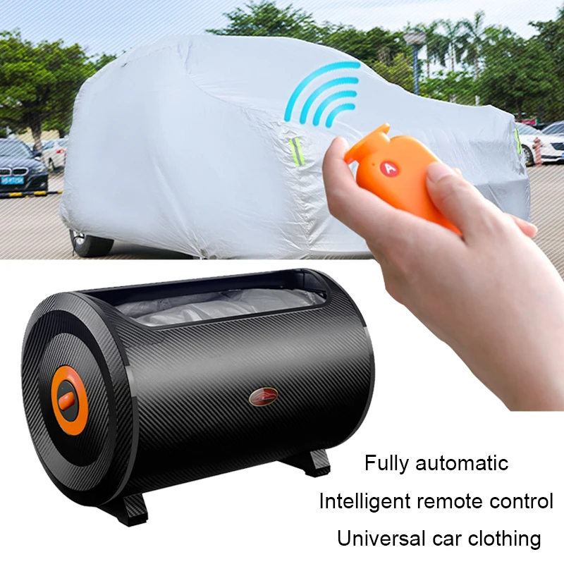 

Automatic Car Cover Car Protective Cover Automatic Remote Control Smart Sun Protection Heat Insulation Rain Cover