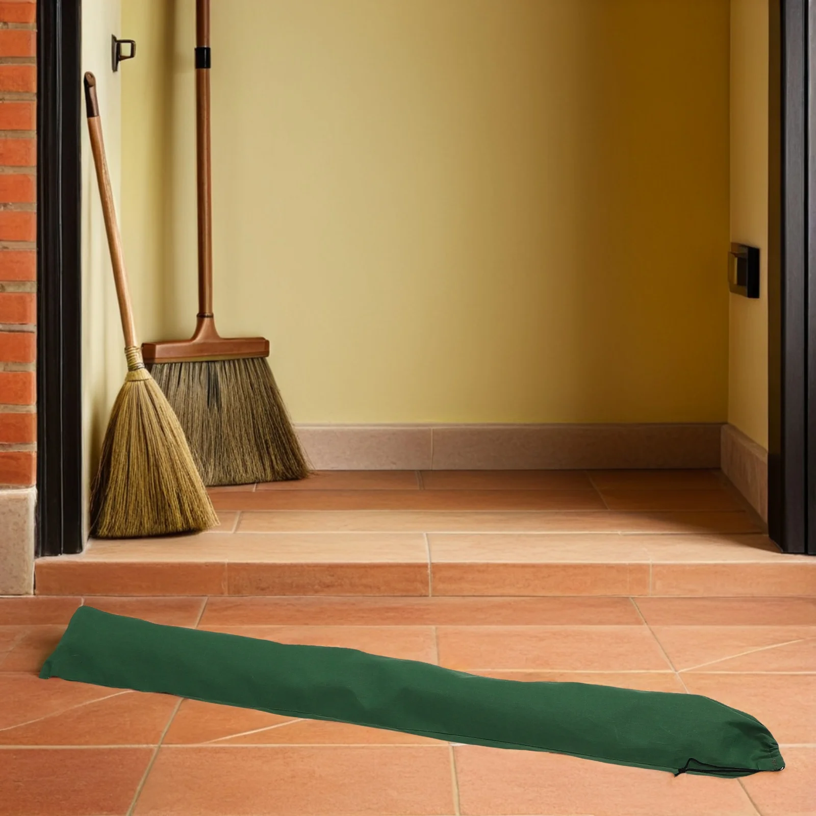 2 قطعة قماش الوقاية من الفيضانات أكياس الرمل الثقيلة قابلة لإعادة الاستخدام مرونة إغلاق حاجز الفيضانات لباب المرآب الطابق السفلي حاجز المياه #6