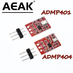 ADMP401 ADMP404 MEMS scheda modulo Breakout microfono per Arduino Universal 1.3cm * 1cm 1.5 a 3.3VDC con pin