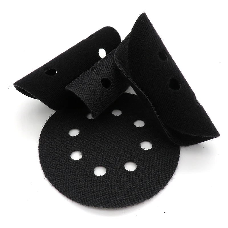 2 Pcs 5 "125mm interfaccia Pad protezione disco gancio e anello 8 fori per lucidatura e rettifica accessori per elettroutensili