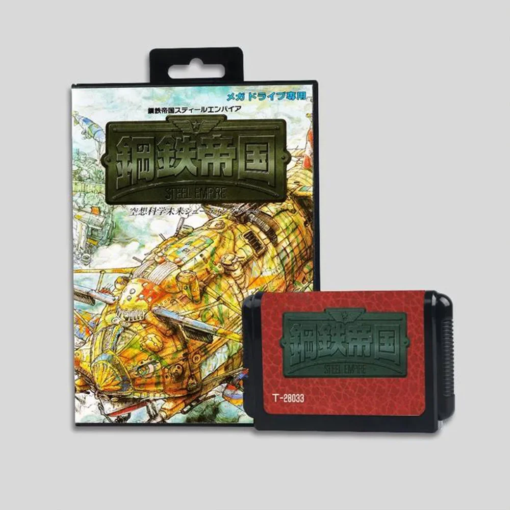 

Игровая карта Empire of Steel для игровых картриджей MD для консолей SEGA Mega Drive Genesis с коробкой и инструкцией, версии EUR, JAP, US