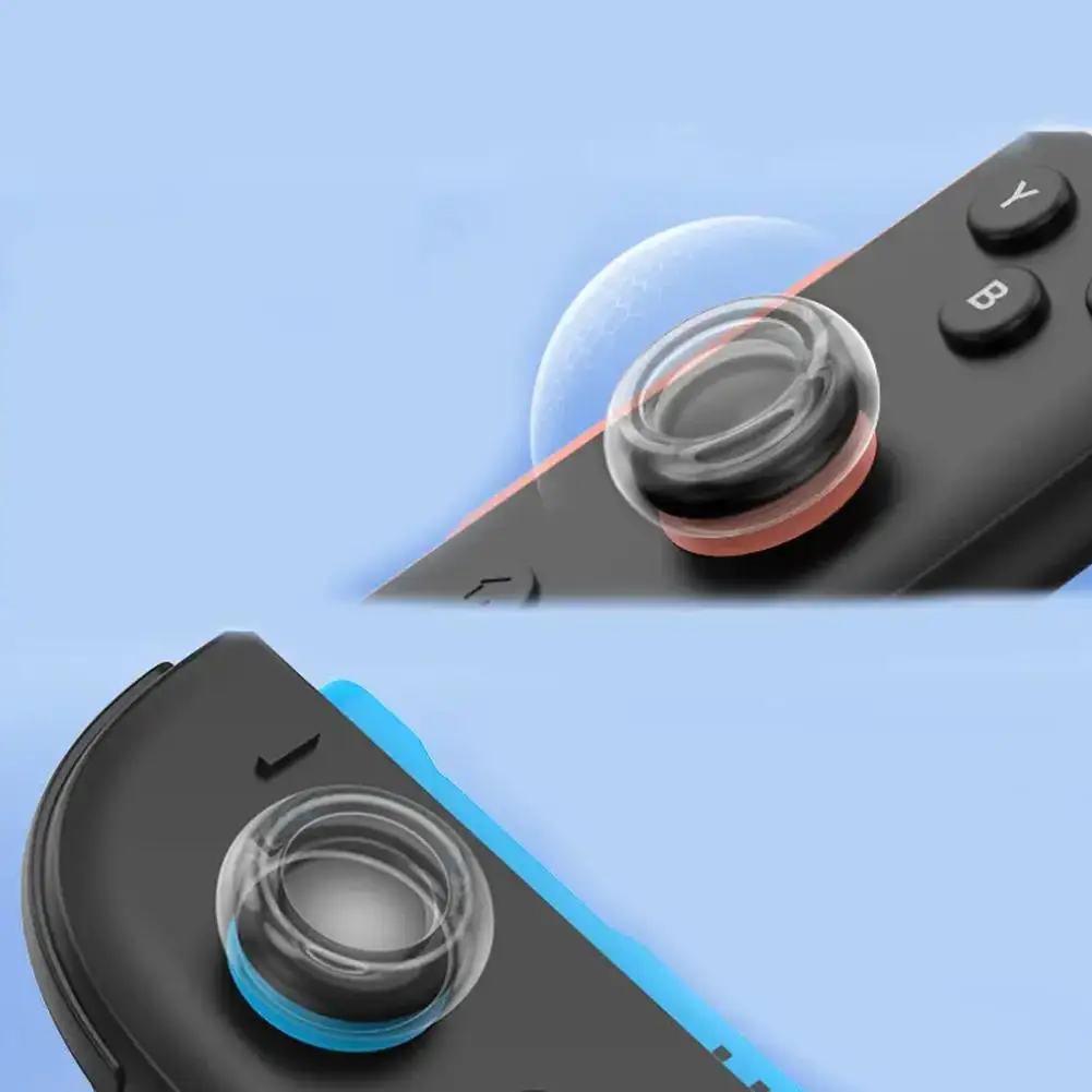 Transparent Joystick Cap For Switch 2 Left And Right Joystick Protective Cover Buttons Cap Accessories New 2025