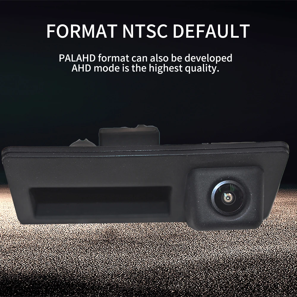 Dynamic Trajectory HD CCD Car Rear View Reverse Backup Trunk Handle Camera for VW Passat Audi A4L 6L3 S5 Q357 Sagitar Tiguan