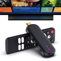 H96Max Android TV Stick Cortex-A53 Quad Core 4K Video WiFi Bluetooth Smart TV Sticks Remote Control Voice Assistant Media Player