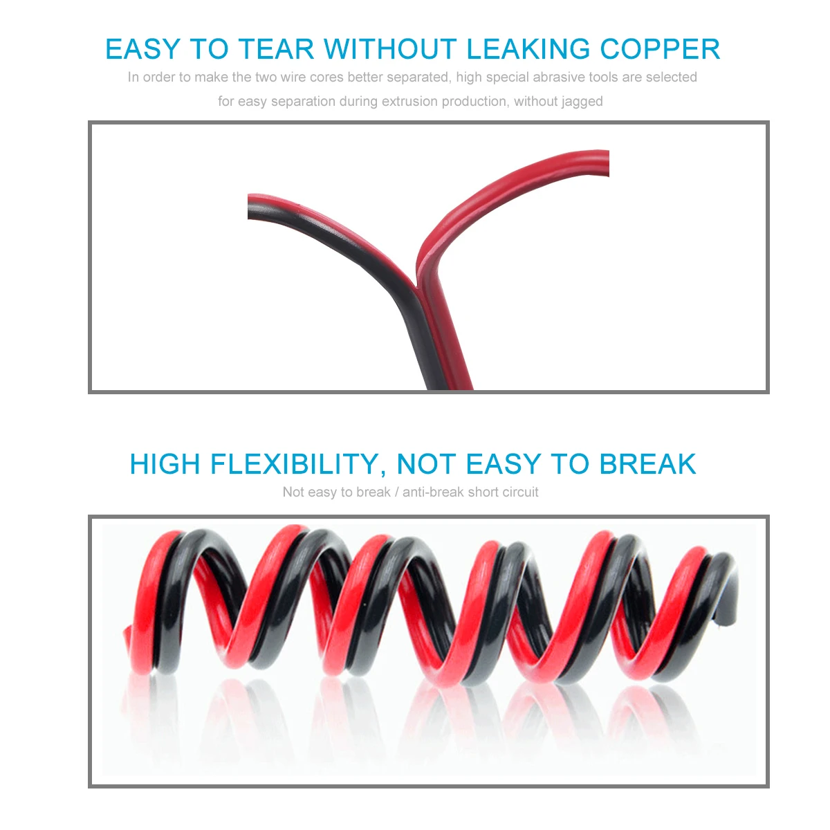 

Core Copper Stereo Household Electric Speaker Cord Amplifier Office Copper Wire Wire Audio Cable Audio Video Cable