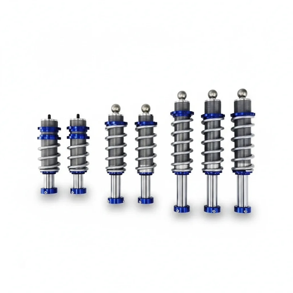 

Coilover Shock Absorbers-2.0-inch Tube Diameter Blue 2-inch/3-inch/4-inch Spring Rates
