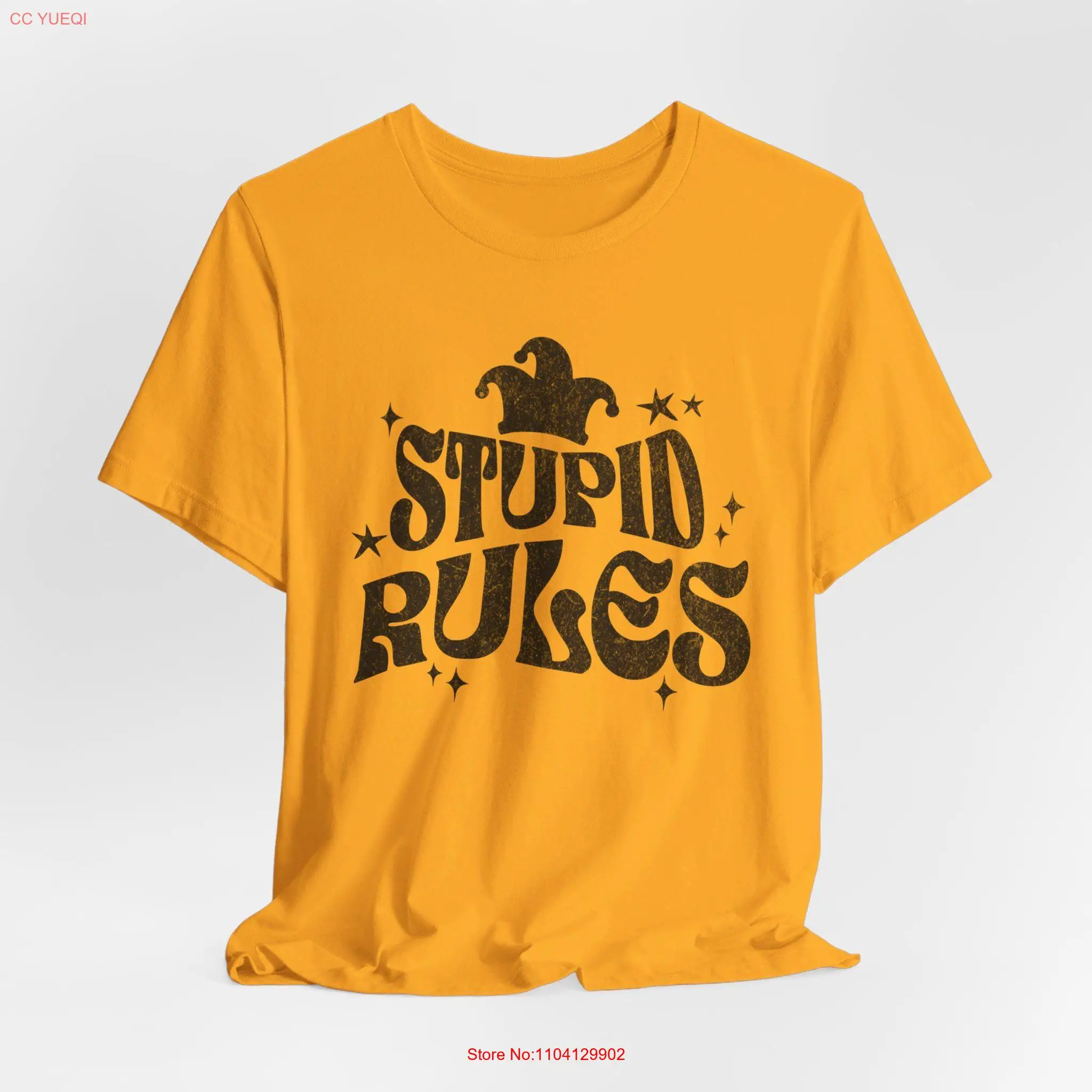 Stupid Rules shirt Funny Sarcastic FAFO T Ironic Double Entendre Rebel Soul Jester Dual Meaning Cute School Sucks