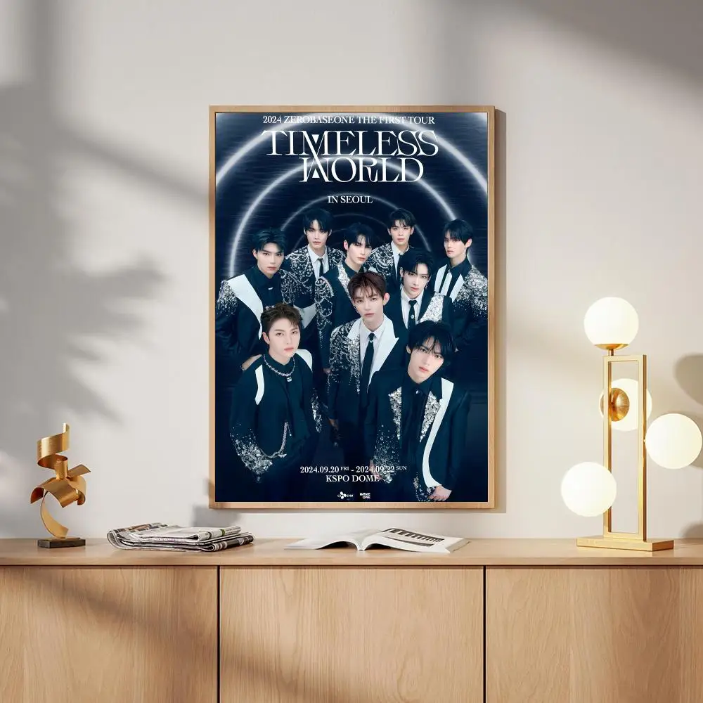 K-KPOP  ZEROBASEONE Poster Bedroom and living room posters, canvas paintings, wall art, home decoration - view 4