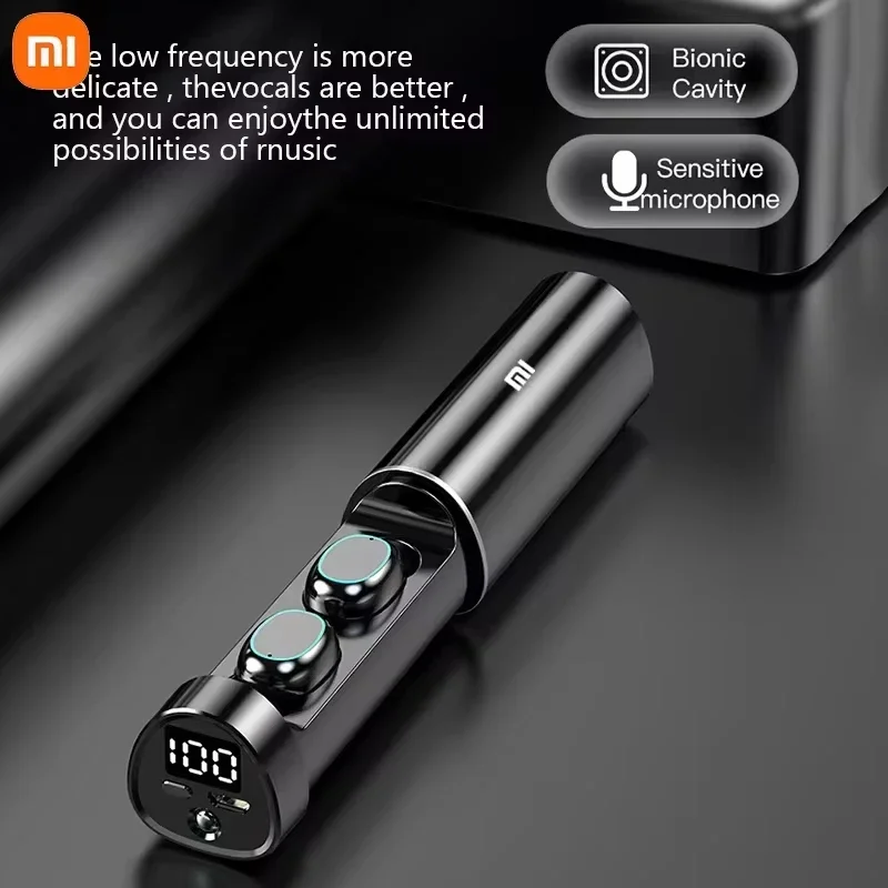 Xiaomi N21 In Ear TWS Bluetooth Earphones 8D Sound Gaming Earphones Waterproof Noise Reduction Wireless LED Display Screen