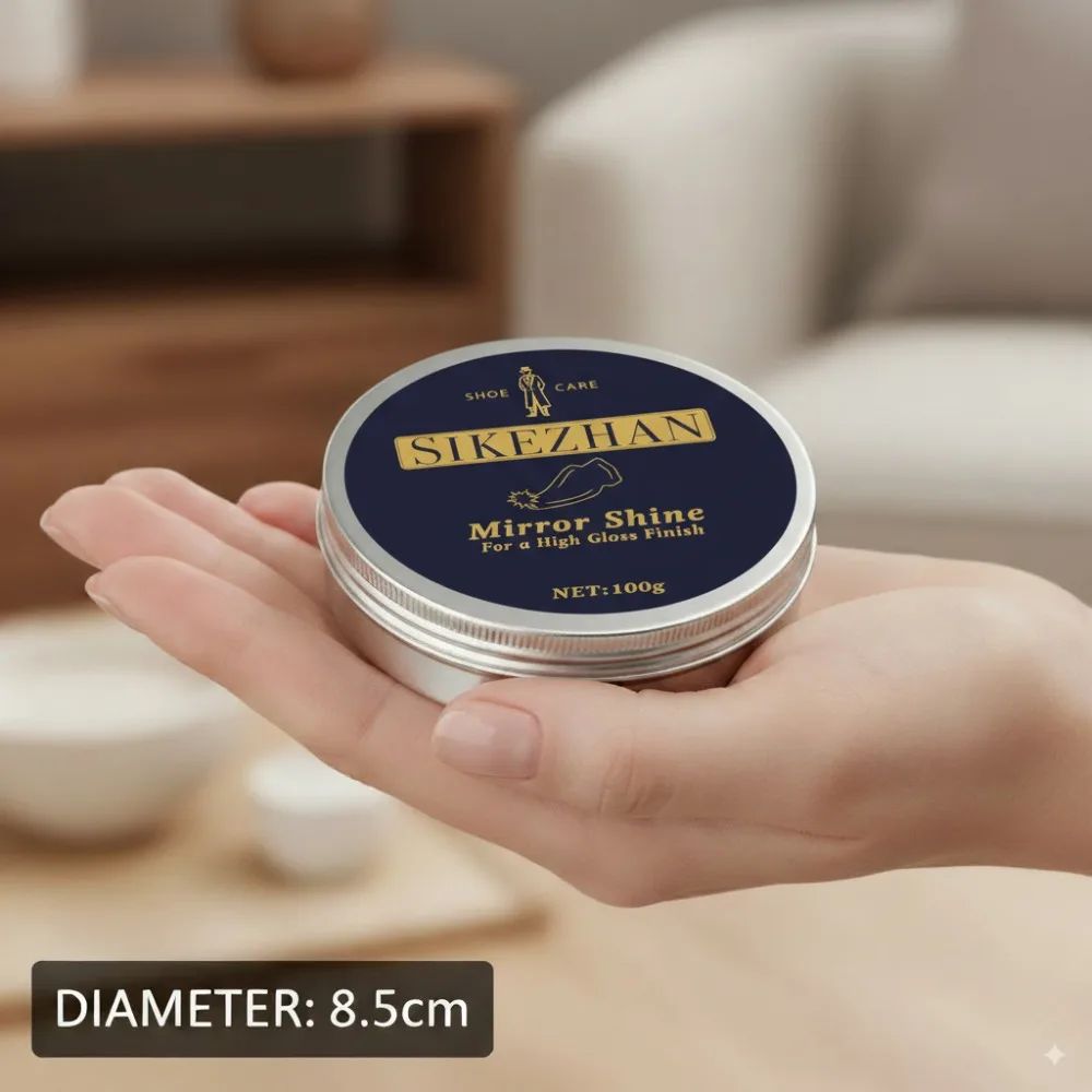 Krim Perawatan Sepatu Kulit Alami Transparan Tanpa Bau Melembabkan dan Memulihkan Sepatu Kulit Asli Anti Retak