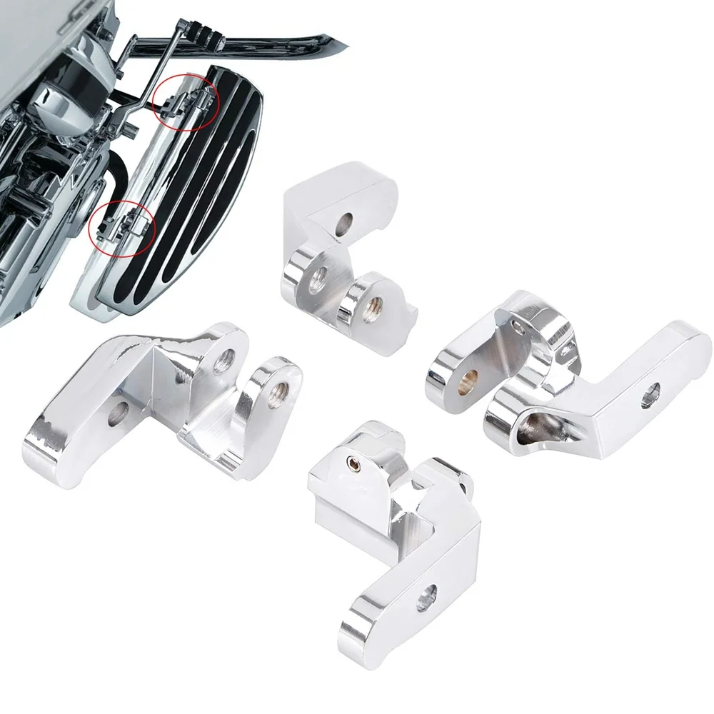 

Driver Floorboard Relocation Brackets Foot Control Component For Harley Touring Road Electra Street Glide Road King 1997-2016