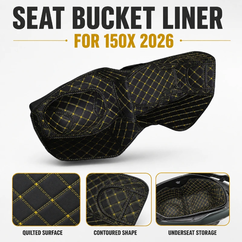 

For ZONTES 150X 2026 Motorcycle Seat Bucket Pad Cargo Liner Protector Storage Luggage Box Liner Pad Accessories