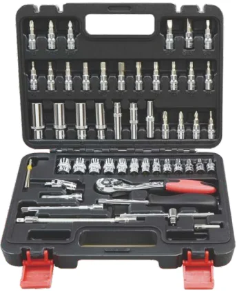 Suitable forHot Sale High Quality Car Repair Tool Kit Hand Tool Kit with Plastic Toolbox Storage Box Dismantle  Kits