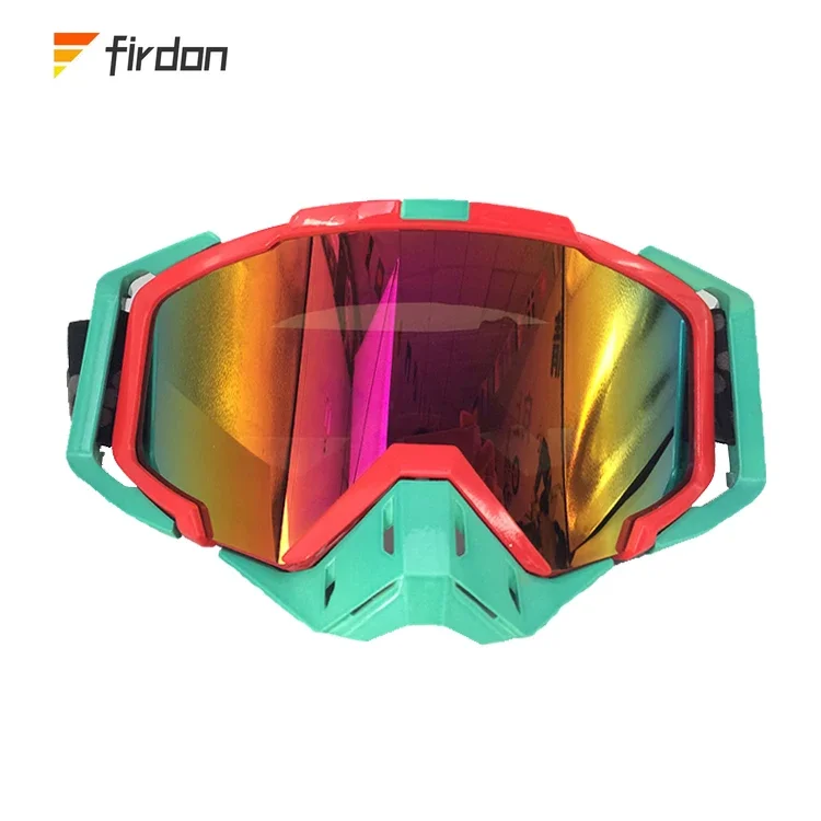 Wholesale new style motorcycle motocross mx goggles with nose guard