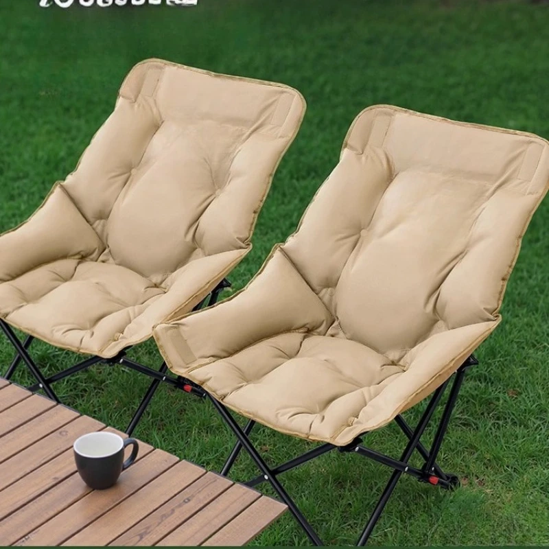 

Outdoor foldable leisure chair, high back chair, beach portable chair, adjustable leisure stool
