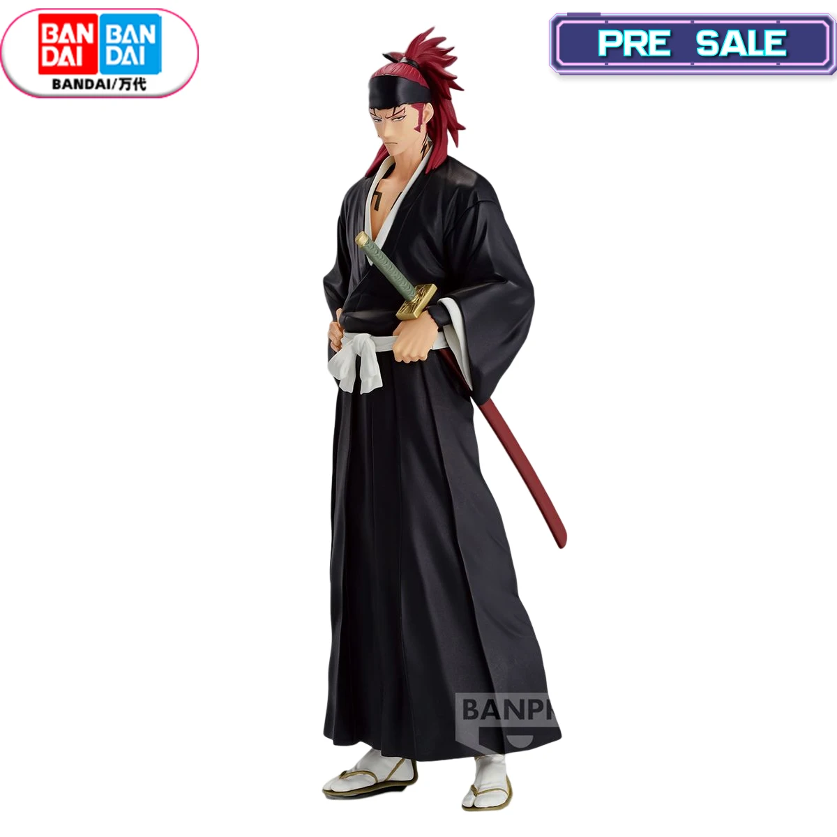 BANDAI BANPRESTO BLEACH SAS SOLID AND SOULS Abarai Renji Anime Figures Action Model Toys