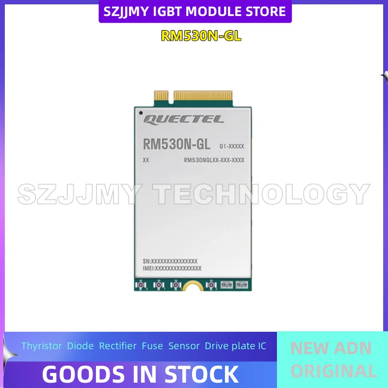 

Mobile RM530N-GL IoT Module 5G Global Communication Sub-6G M.2 Package GNSS Positioning NEW ORIGINAL IN STOCK