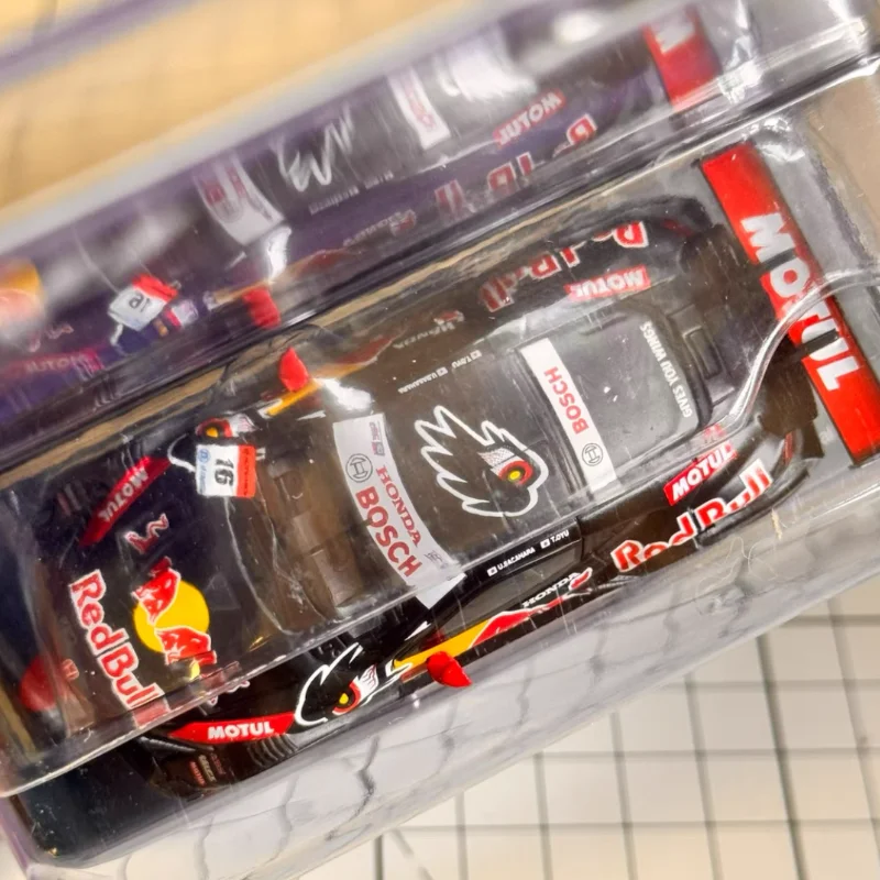 Mini Gt originale 1:64 Nsx-Gt Tipo S Gt500 # 848 Rb Black Diecast Model Car Edizione limitata Boy Collect Decorare regali