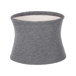 Elastic Cotton Cloth Unisex Thermal Waist Support Abdomen Back Pressure Warmer Inner Wear Winter Cummerbund Stoma Bag Support