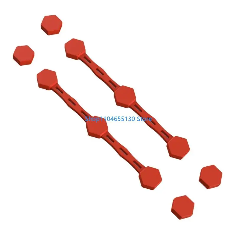 2 stks luchtfriteuten papieren clip set siliconen magnetische gespen keukengereedschap voor bakken
