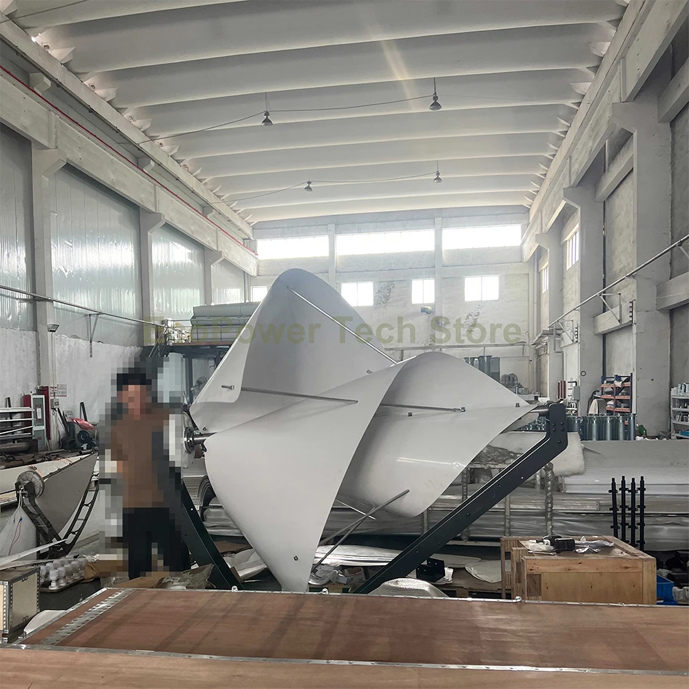 Wind Turbine Generator 240V 48V 20000W 25KW Windmill Free Energy Magnetic Dynamo Strong Power 220v Inverter Output For Home Boat
