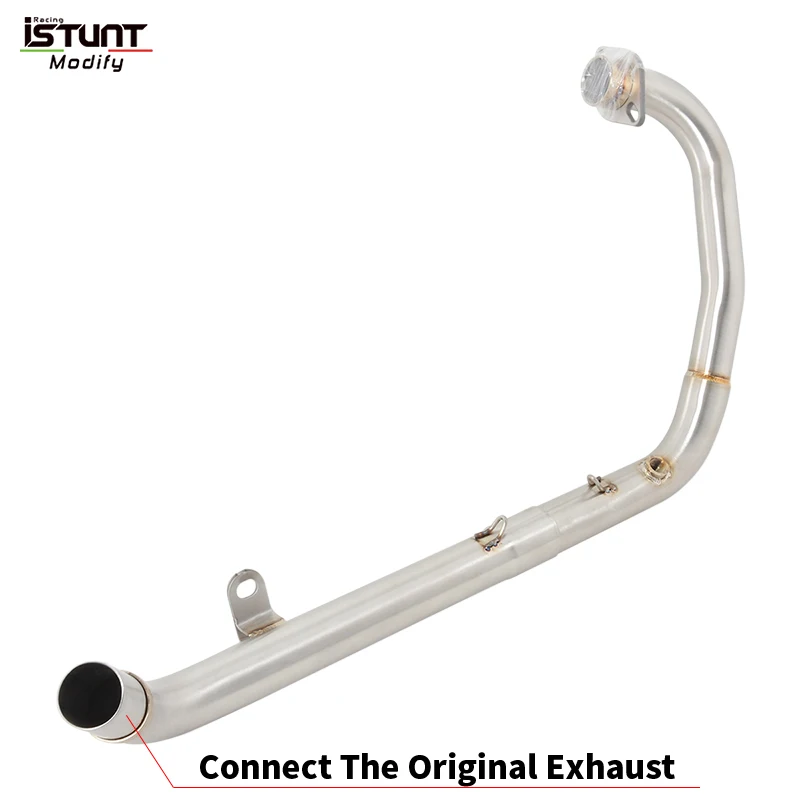 For Kawasaki NINJA 125 Z125 NINJA125 2018 - 2022 Motorcycle Exhaust Escape Moto Front Mid Link Pipe Connect Original Muffler