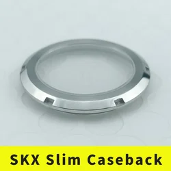 SKX007 SKX Slim Sapphire Caseback 316L Stainless Steel Polished + Brushed Finish