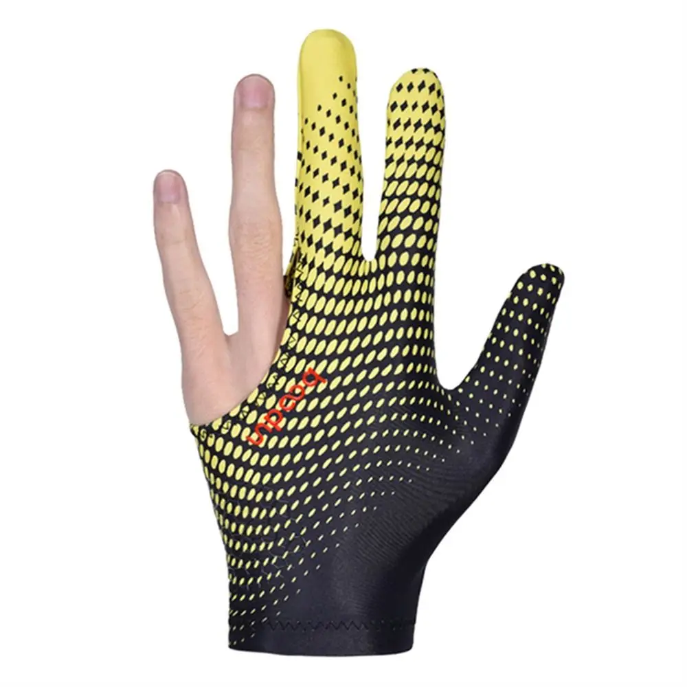 

Right Hand Left Hand Anti-skid Men Women Sports Glove Pool Snooker Glove Billiard Glove 3 Finger Glove Cue Sport Glove