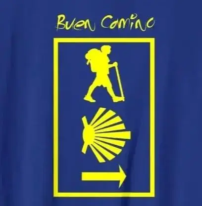 Buen Camino De Santiago Compostela Spanish Pilgrim T-Shirt 100% Cotton O-Neck Summer Short Sleeve Casual Mens T-shirt Size S-3XL