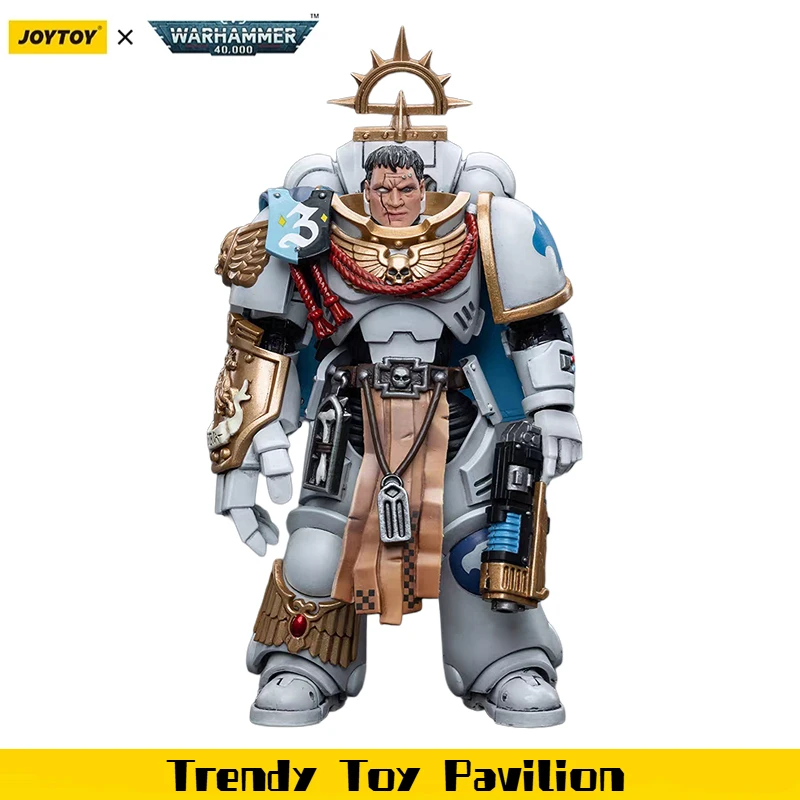 【JOYTOY】Warhammer 40K Space Marines White Consuls Captain Messinius 1/18 figurine jouets