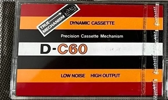 New and unopened blank tape for TDK D-C60