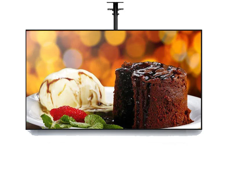 

65inch Hanging Wall Mounted Hd Screen Ads Player Machine Digital Signage Menu Board Display For Restaurant Coffee Shop