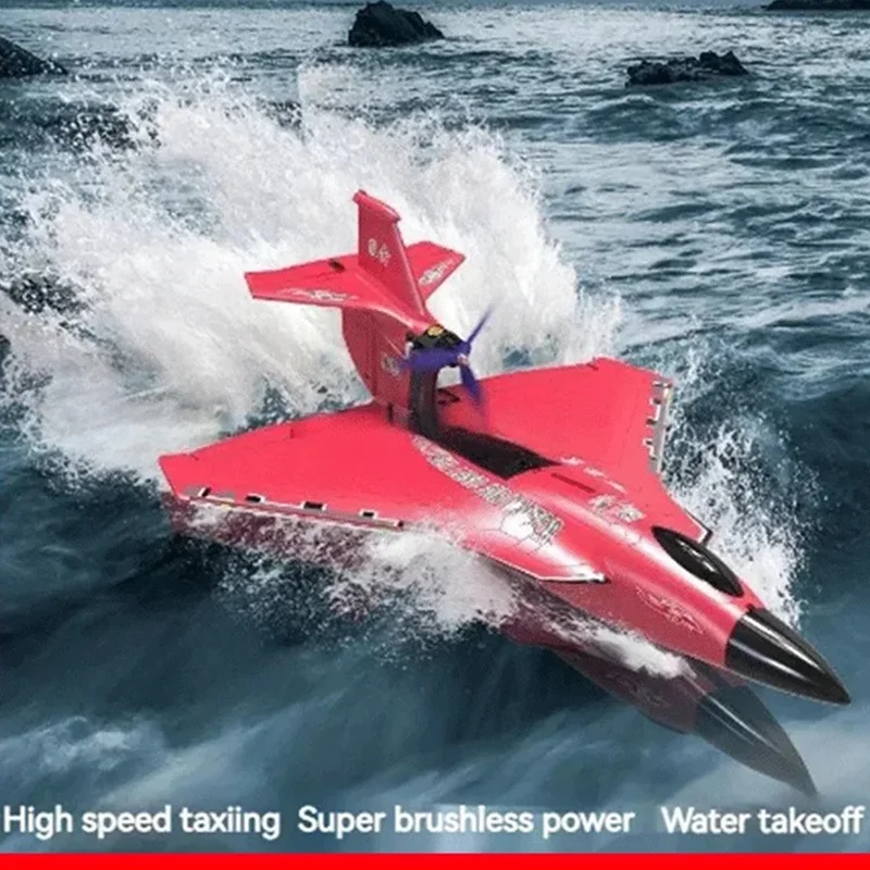 The Raptor H650 water, land, and air remote-controlled aircraft is lightweight, crash resistant, and safe RC plane toy