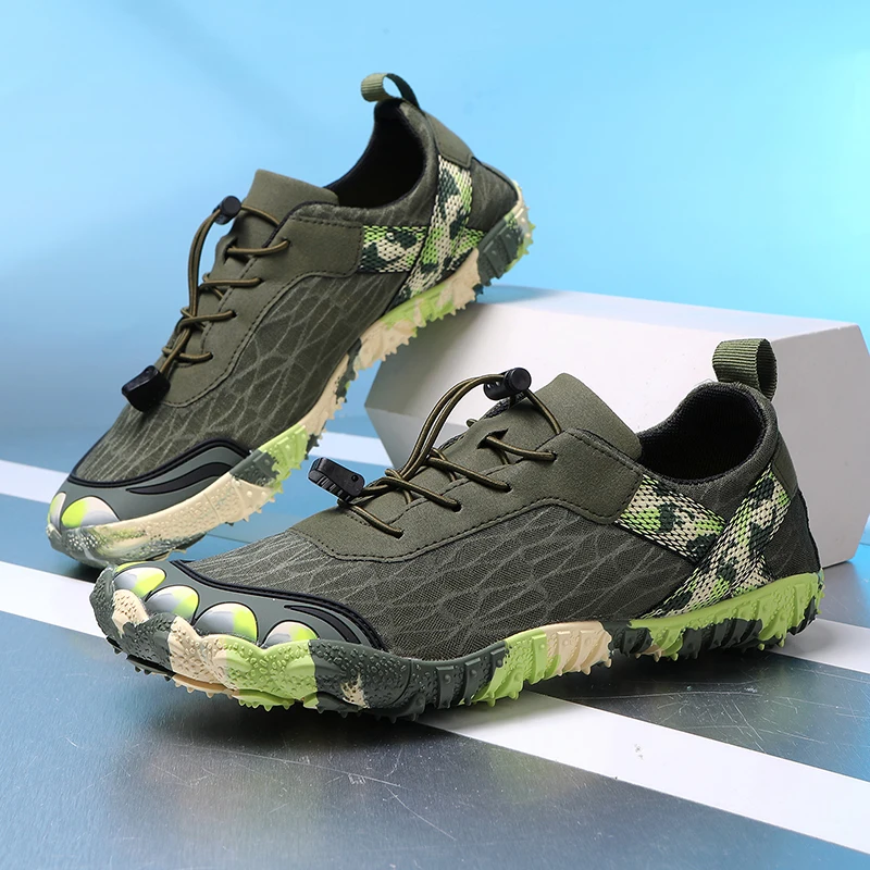 

New Unisex Wider Shoes Breathable Mesh Men Barefoot Wide-toed Shoes Brand Flats Soft Zero Drop Sole Wider Toe Sneakes Large Size