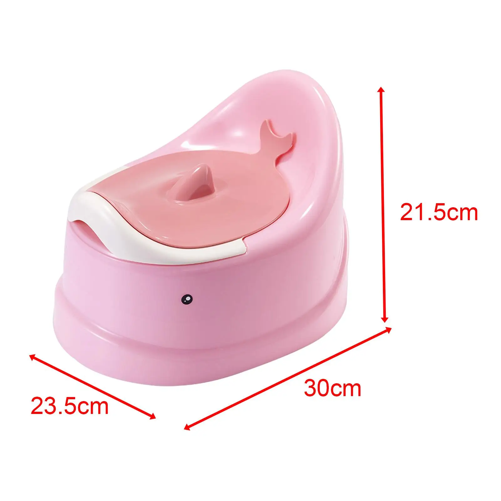 Orinal de entrenamiento para ir al baño, fácil de limpiar, antideslizante, portátil, interior, Adorable para niños pequeños, niñas, niños, orinal para bebé, asiento para orinal para niños