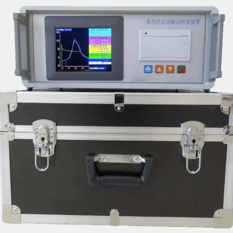 Automatic vibration aging instrument eliminates residual internal stress Steel plate welding stress relieving machine Vibration