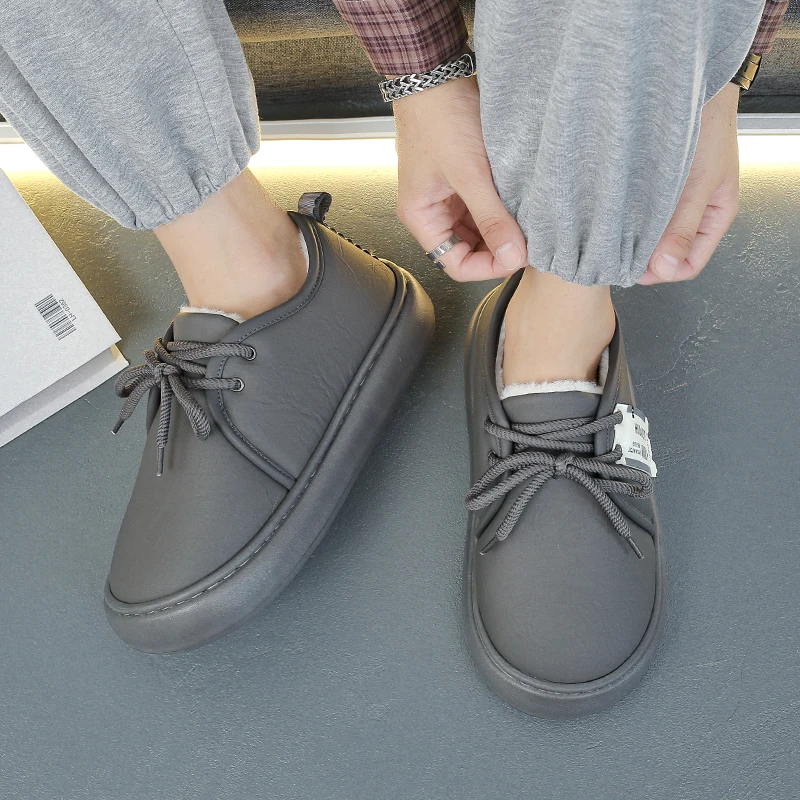 

2025 Winter New Style Warmth-Increasing Thick Cotton Shoes, Outdoor Anti-Slip and Wear-resistant Snow Boots