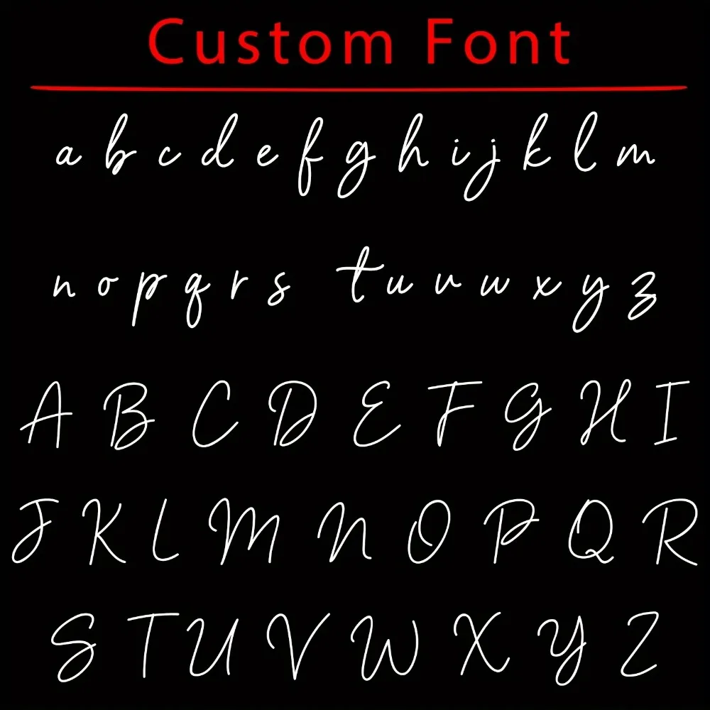 Custom Neon Sign Personalized Name Sign Led Neon Night Light Birthday Gifts Room Bedroom Decoration Wall Wedding LED Neon Lamp