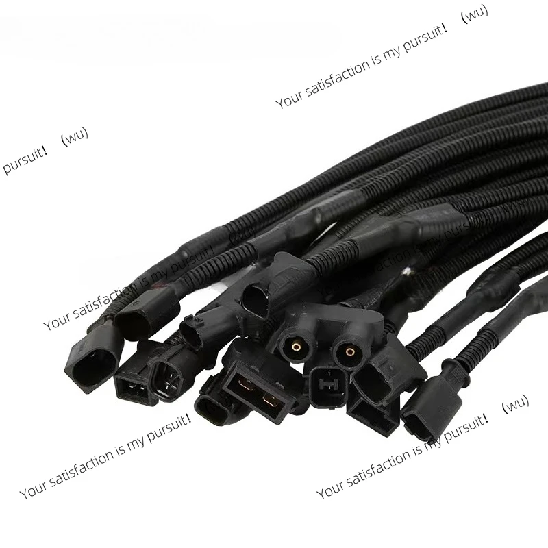 Car Horn Speaker Adapter Pigtail Socket Two Special Line Beam Horn Wiring Harness Female Male Plug Snail Horn Socket Conversion
