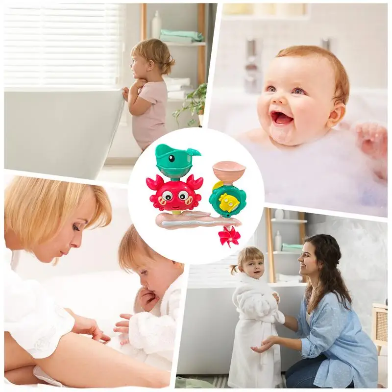 Brinquedos de banho de sucção piscina de água brinquedos praia piscina ferramenta de entretenimento crianças banheiro jogando suprimentos para banheira