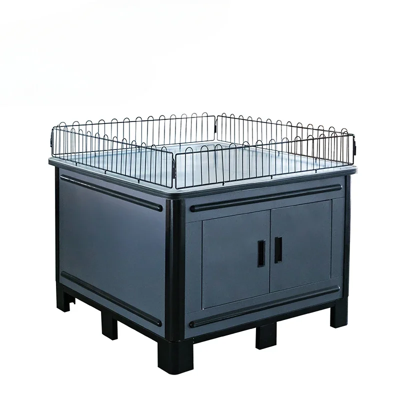 

supermarket shelves, wrought iron promotion platform, hot-selling product display shelves