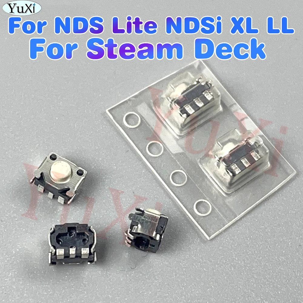 

2/5Pcs For Steam Deck L R Left Right Micro Switch Button Shoulder Trigger Key For Nintend NDSL NDS DS Lite NDSi XL LL Repair